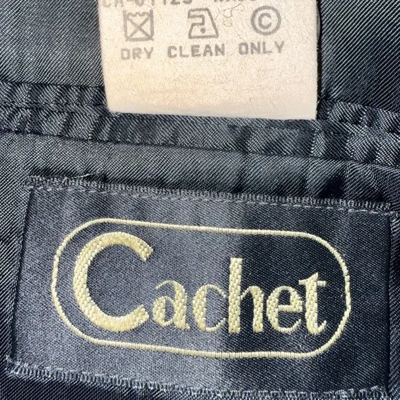 Vintage Cachet Wool Blazer 48R | Double Breasted | Made in Canada | Pure Wool - Picture 11 of 12